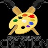 Men's Design By Humans Weapons of mass creation By Adamzworld Tank Top - 2 of 2
