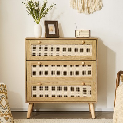 Rattan Chest of Drawers of Drawers