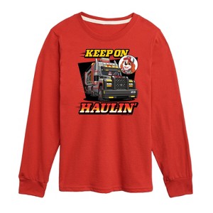 Boys' - Paw Patrol - Keep On Haulin Long Sleeve Graphic T-Shirt - 1 of 4