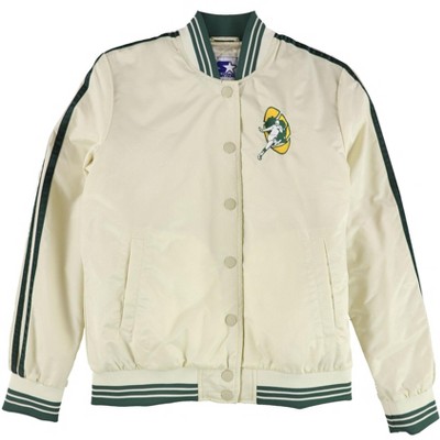 STARTER Mens Packers Varsity Jacket