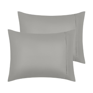 Unique Bargains Soft Comfortable Envelope Closure Polyester Pillowcases 2 Pcs - 1 of 4