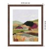 Kate and Laurel Framed Art Dreamy Landscape by Nikita Jariwala, 22x26, Florence Medium Brown - 2 of 4