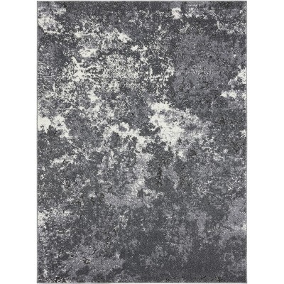 Luxe Weavers Abstract Modern High Low Area Rug