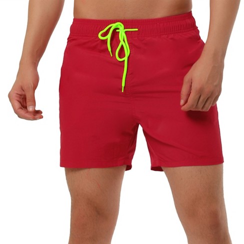 Red swim trunks store target