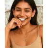 Molenia Sun Moon Star Necklace for Women: 14K Gold Plated Gemstone Crescent Pendant Celestial Necklace Trendy Dainty Jewelry Birthday Anniversary - 4 of 4