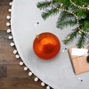 Northlight 4" Shatterproof Shiny Christmas Ball Ornament - Orange - 2 of 3