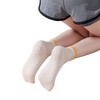 Anna-Kaci 3-Pack Women's Mid-Ankle Sports Socks with Silicone Non-Slip Grip and Breathable Comfort - 4 of 4