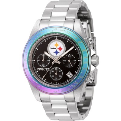 Invicta 44982 Men's NFL Pittsburgh Steelers Chrono Bracelet Watch