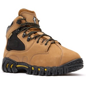 Men's Michelin Steel Toe Internal Met Guard Work Boot, XPX763, Brown - 1 of 4