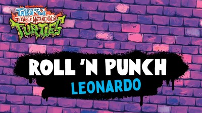 Teenage Mutant Ninja Turtles Leonardo Roll-N-Punch Giant Action Figure