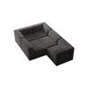 106" Chenille L-Shaped Modular Sectional Sofa, 5-Piece Oversized - 4 of 4