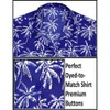 LA LEELA Hawaiian Shirts Womens Casual Summer Button Down Beach Party Collared Blouses Short Sleeve Tropical Vacation Dress Tee Shirts - 3 of 4