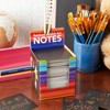 Bright Creations 300 Pack Rainbow Art Scratch Off Desk Notes with 2 Wood Styluses Sticks, Arts & Crafts Gift Activity, 3.5 in - image 2 of 4