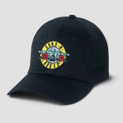 Men's Guns N' Roses Baseball Cap - Black One Size