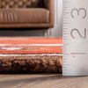 Nuloom Hand Tufted Shyla Area Rug, 4' x 6', Red - 3 of 4