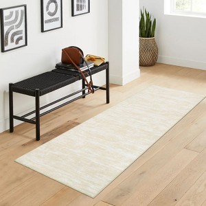 Machine Washable Area Rug With Non-Slip Backing Stain Resistant Easy Cleaning Indoor Carpet For Living Room Bed Dining Room Playroom Office - 1 of 4