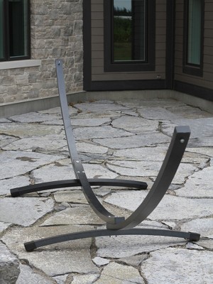 15 ft Bronze Powder Coated Aluminum Arc Hammock Stand