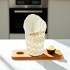 Unique Bargains Disposable Baking Cups Wood Pulp Paper PE Coating Gold Tone White 2.76"x2.17" 50 Pcs - 2 of 4