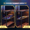 Bestier 42 inch Small L Shaped Gaming Desk with Charging Port & LED Strip-Brown - 2 of 4