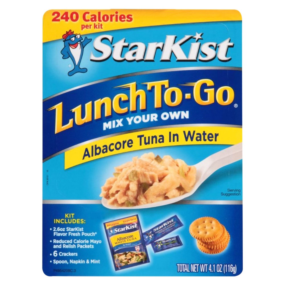 Starkist tuna on the go