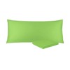 PiccoCasa 100% Cotton 250 Thread Count Envelope Closure Soft Body Pillowcase 1 Pc - 4 of 4