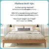 Now Furniture King Bed Frame, Wooden Platform Bed - 4 of 4