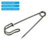 Unique Bargains Large Metal Sturdy Sewing Safety Pins for Blankets 20 Pcs - 4 of 4
