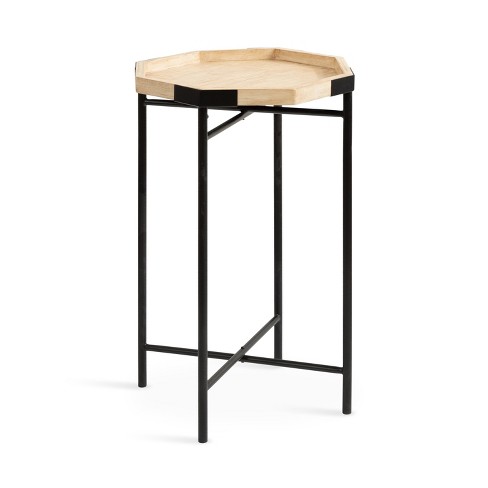 Kate and Laurel Occonor Octagon Side Table Wood - image 1 of 4