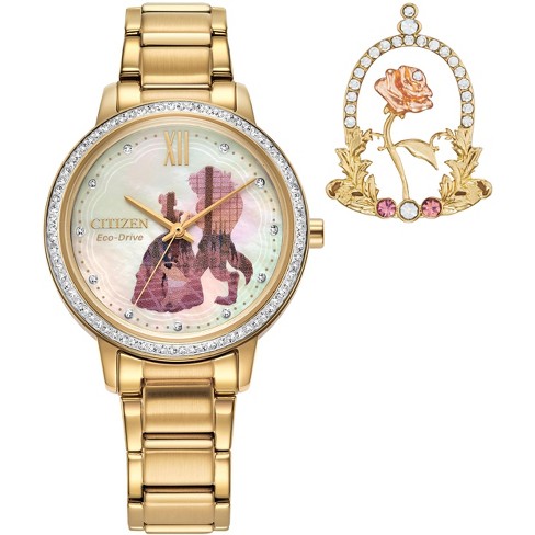 Citizen Eco drive Disney Princess Watch And Pin Box Set Target