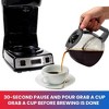 Total Chef Programmable 12 Cup Coffee Maker with Filter Black/Silver - 3 of 4