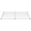 vidaXL Door Canopy Gray and Transparent 60"x35.4" Polycarbonate - 3 of 4