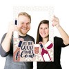 Big Dot of Happiness But First, Wine - Wine Tasting Party Selfie Photo Booth Picture Frame and Props - Printed on Sturdy Material - 3 of 4