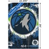 Trends International NBA Minnesota Timberwolves - Maximalist Logo 23 Unframed Wall Poster Prints - 3 of 4