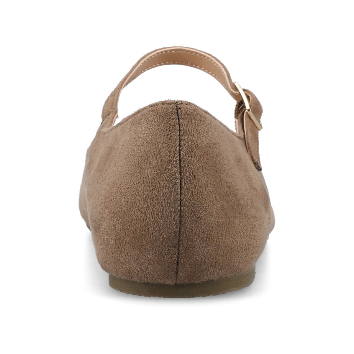 Женские платья Journee Collection Journee Women's Carrie Wide Width Dress Flats, Taupe 7.5W — фото 3