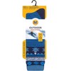Heat Holders® Men's Franz Freerider ULTRA LITE™ Snowsports Long Socks | Thermal Yarn | Lightweight Winter Socks Tight Fit Shoes | Warm + Soft, Hiking, Cabin, Cozy at Home Socks | 3X Warmer Than Cotton - 2 of 2