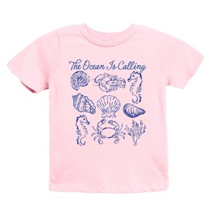 The Juniper Shop The Ocean Is Calling Collage Youth Short Sleeve Tee - 1 of 4