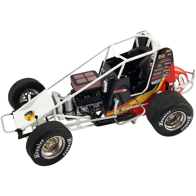 Winged Sprint Car #20 Danny Lasoski "Bass Pro Shops" "National Sprint Car Hall of Fame" 1/18 Diecast Model Car by ACME, 2 of 7