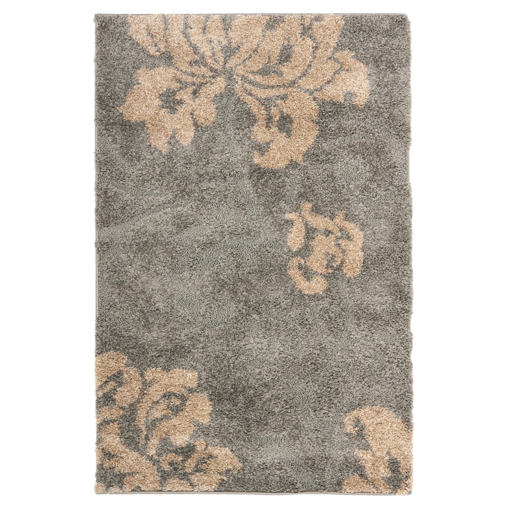 3'3inx5'3in Chandler Rug Gray/Beige - Safavieh