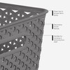 Large Y-Weave Decorative Storage Basket - Brightroom™ - 4 of 4