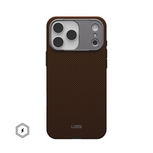 UAG iPhone 17 Pro Max Case, DuPont Kevlar, Compatible with MagSafe, Fibr  Armr - Solar Flare/Charcoal : Target