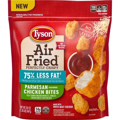 Tyson Air Fried Parmesan Chicken Bites - Frozen - 20oz