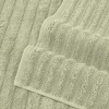 BAGOKIE 100% Turkish Cotton Corduroy Ribbed Bath Towels 6-Piece Set - 2 of 4