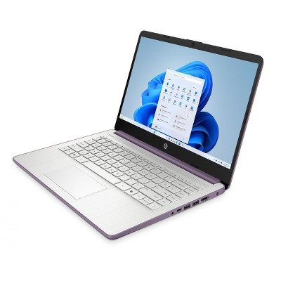 HP 14" HD Touchscreen Notebook Intel N150 4GB RAM 128GB SSD Winter Lavender + HP Wireless Mouse + One Year M365 Subscription