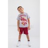 Harry Potter Gryffindor Athletic Pullover T-Shirt and Mesh Shorts Outfit Set Little Kid to Big Kid - 2 of 4