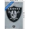 Trends International NFL Las Vegas Raiders - Logo 25 Unframed Wall Poster Prints - 3 of 4