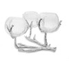 Classic Touch Silver 3 Branch Centerpiece - 3 of 3