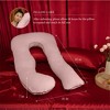 PharMeDoc Pregnancy Pillow, U-Shape Full Body Maternity Pillow - Organic Cotton Cover - 2 of 4