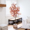 Nearly Natural 6-ft Autumn Japanese Maple Artificial Fall Tree - 4 of 4