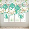 Big Dot of Happiness Final Fiesta - Last Fiesta Bachelorette Party Hanging Decor - Party Decoration Swirls - Set of 40 - 3 of 4
