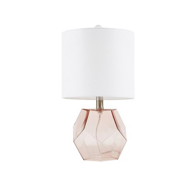 Rose gold best sale lamp target